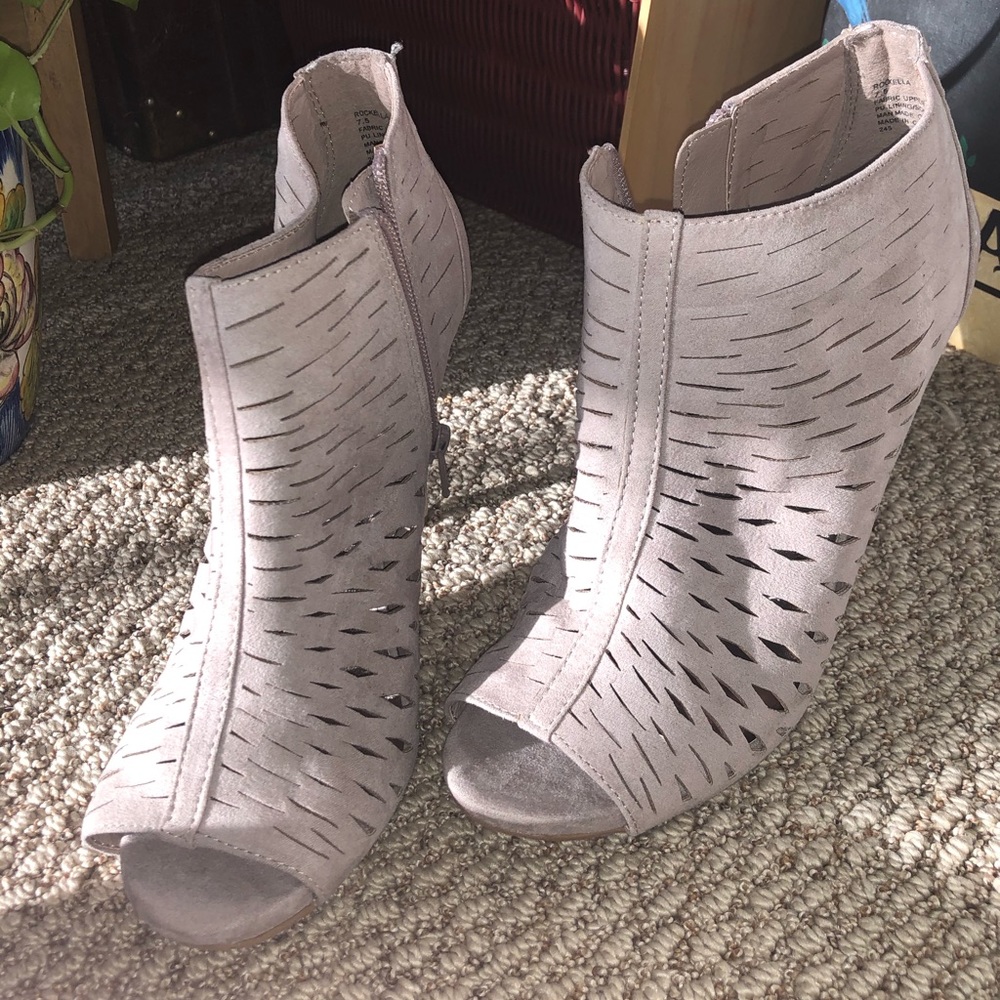 Madden Girl Peep Toe Bootie